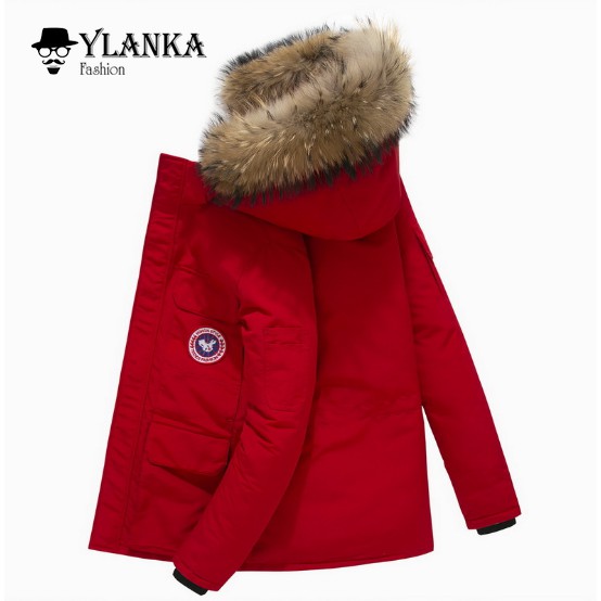 Áo Khoác Nam Cao Cấp 2023 - Áo Khoác Mũ Lông Dày Ấm Áp