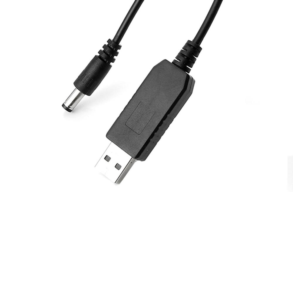 Cáp chuyển đổi điện áp từ cổng USB 5V sang 9V/12V