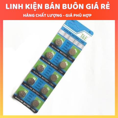 PIN CÚC ÁO AG-13 (1 Vỉ 10 Con)