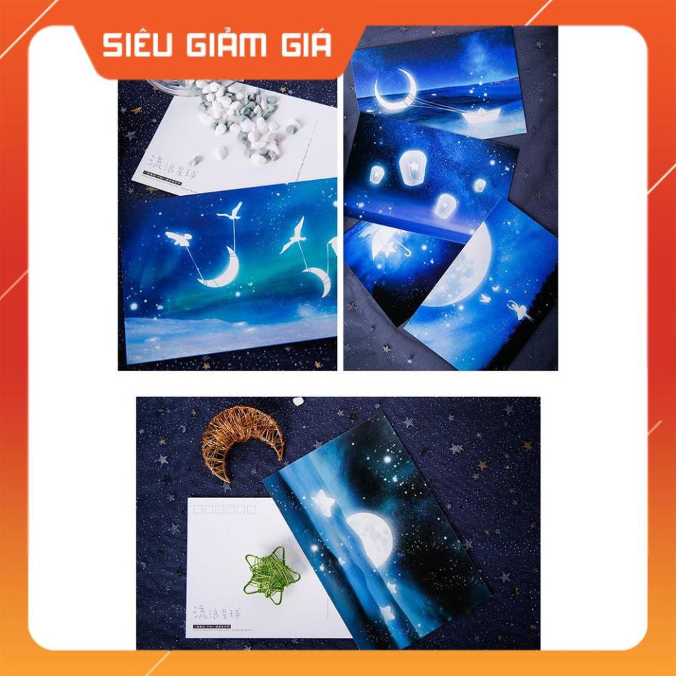 [Freeship] |2| Hộp 30 dream postcard phát sáng 143*93 (3 mẫu) [Xả kho]