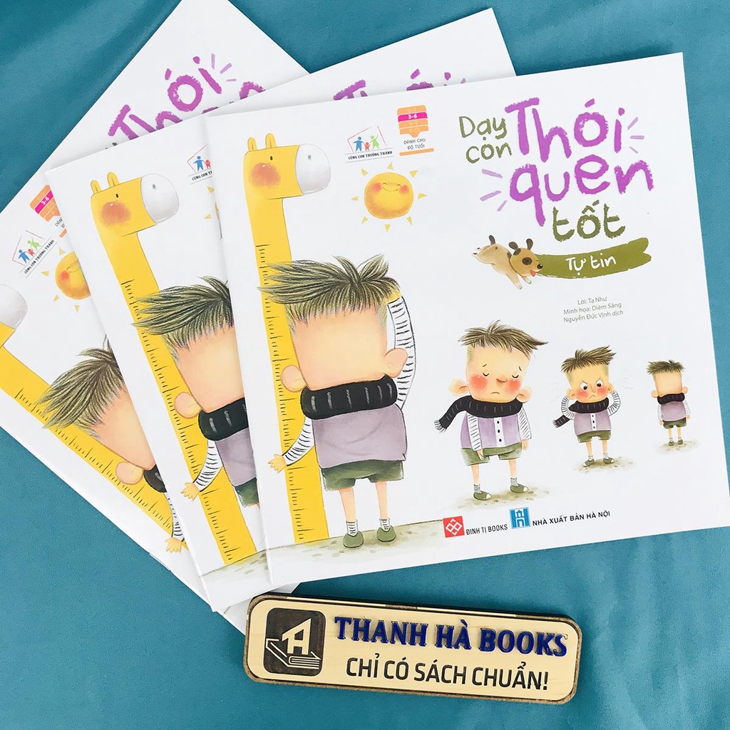 Sách - Dạy Con Thói Quen Tốt - Dành cho trẻ từ 3-6 tuổi (lẻ tùy chọn)