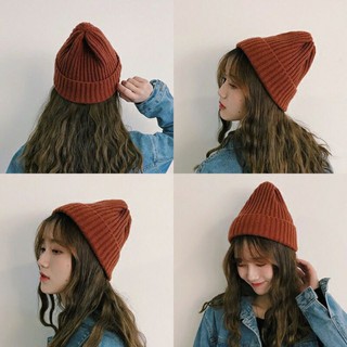 Mũ Len Beanie Gân Trơn Nhiều Mầu { Bán Sỉ }