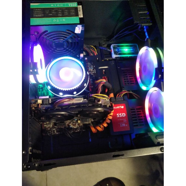 Thùng Máy Tính I3 4160 Ram 8gb Giga750ti Ssd 120gb màn hình LG 27ea33 | BigBuy360 - bigbuy360.vn