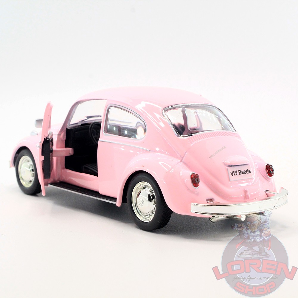 Mô hình ô tô kim loại tỷ lệ 1:36 Volkswagen Beetle 1967, xe hơi đồ chơi cổ chạy cót lorenshop