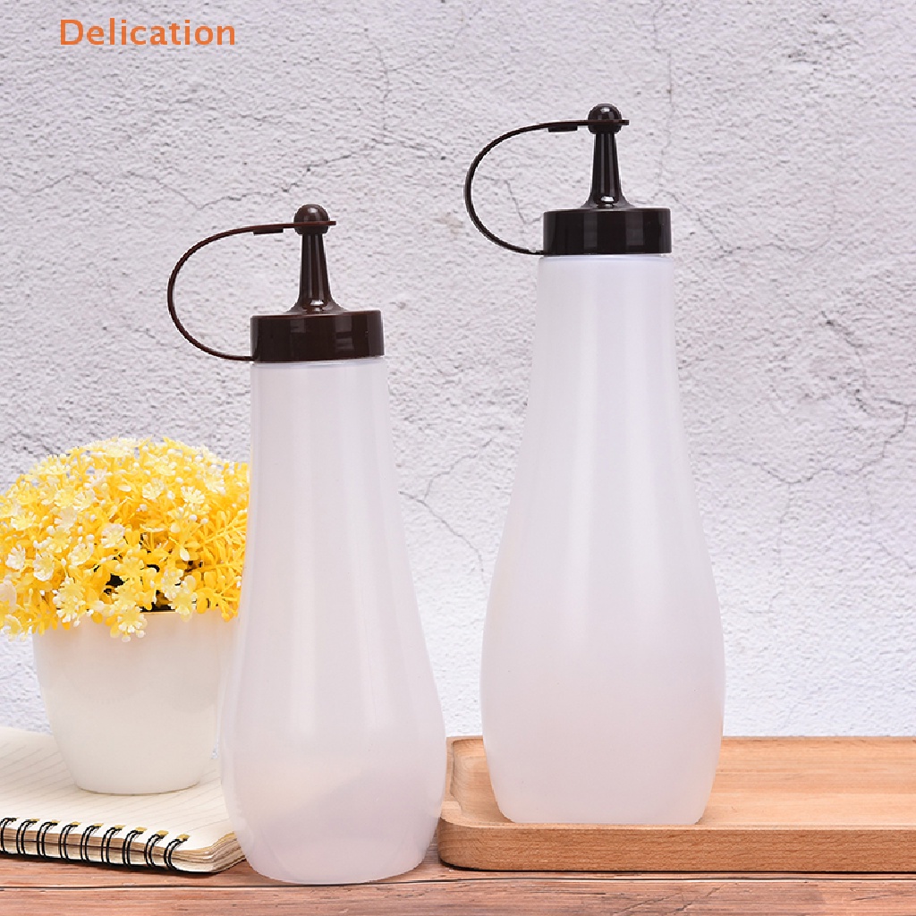 Bình Nhựa Đựng Dầu Ăn / Nước Sốt Dạng Bóp Cho Nhà Bếp