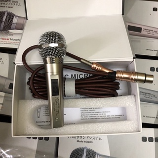 Micro karaoke có dây tomahawk made in japan cao cấp thu âm nhạy - ảnh sản phẩm 1