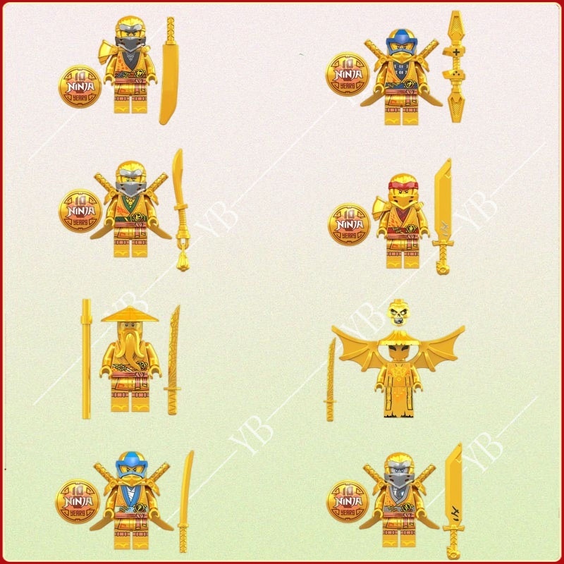 Đồ chơi khối Ninja lắp ráp đồ chơi giáo dục cho bạn bè trẻ em