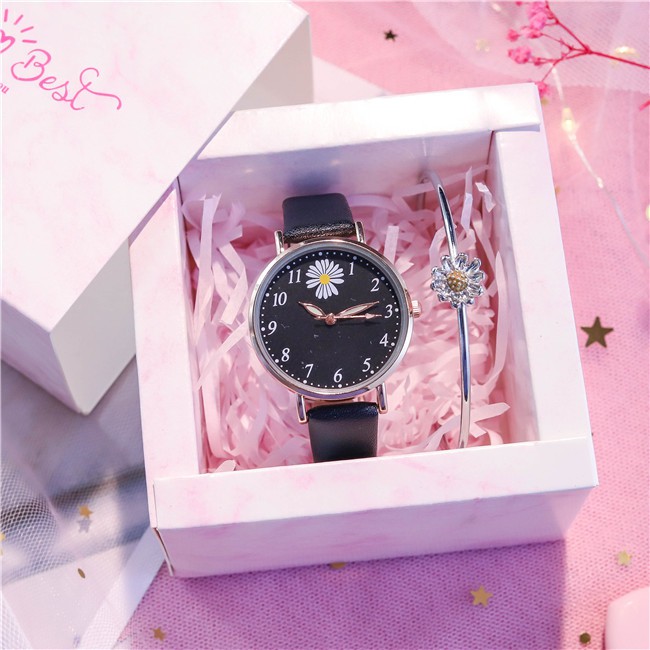 Đồng hồ thời trang nữ Mstianq MH022 mặt hoa cúc cực đẹp, nhiều màu dể dàng phối đồ, cá tính, trẻ trung | BigBuy360 - bigbuy360.vn