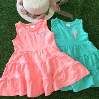 Đầm Gymboree Made in Vietnam xuất dư nối tầng xoè size 12/18M-5Y