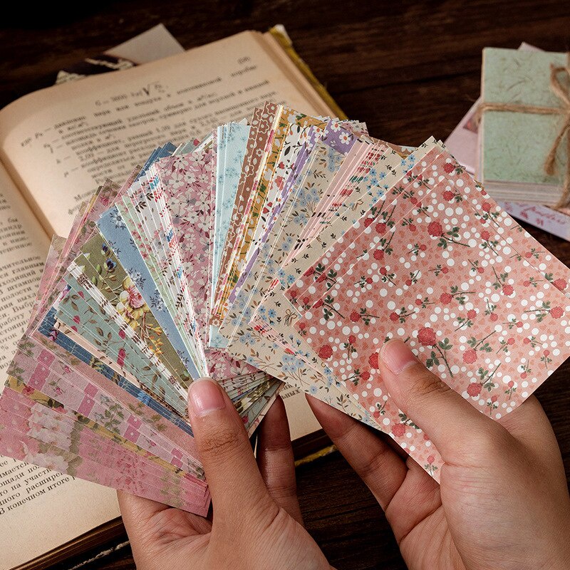 Set 100 tờ giấy gói quà hình tờ báo độc đáo