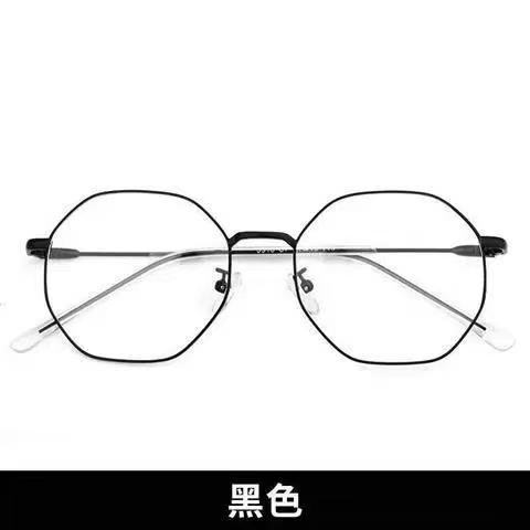 Kính Cận Thị 1.0 ~ - 6.0 /kính cận có độ 1.0 ~ - 6.0  Phiên Bản Hàn Quốc Bằng Polygonal Chống Ánh Sáng Xanh Cho Nữ Sinh kính gọng vuông nữ