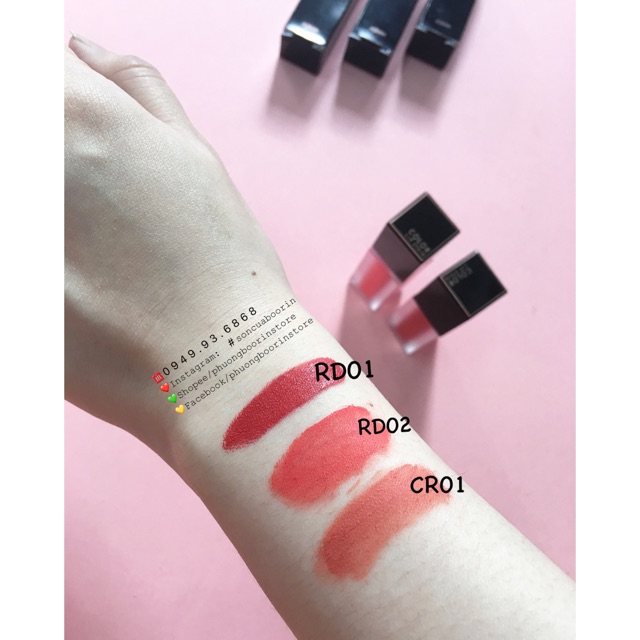 Son Apieu Color Lip Stain Matte Fluid 