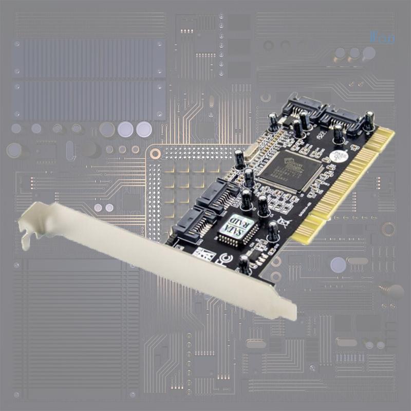 Card Mở Rộng 4 Cổng PCI Sang Sata Bằng Silicon3114 3114 Chipset RAID Chuyên Dụng