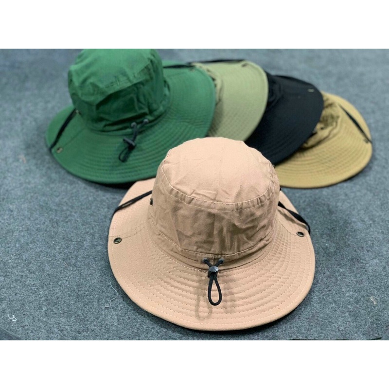 Nón tai bèo,mũ bo nam vành vừa ,dày 3 lớp thêu nổi bật chống nắng cực tốt ,chuyên sỉ