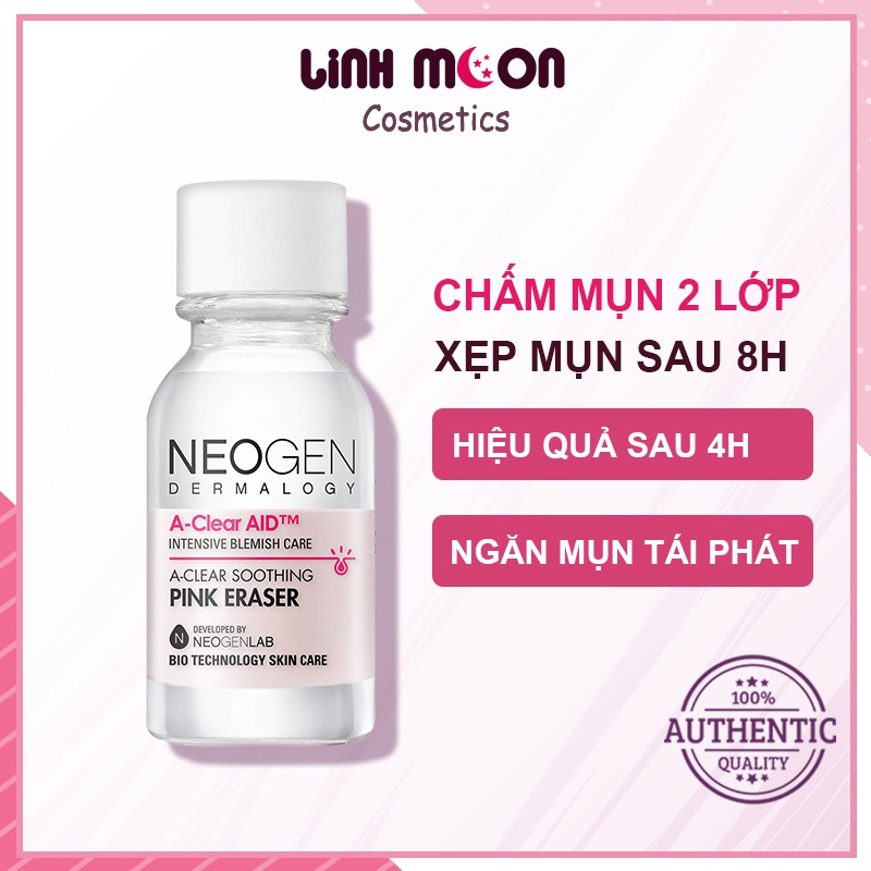 Chấm Mụn Neogen Dermalogy A-Clear Aid Soothing Pink Eraser 15ml