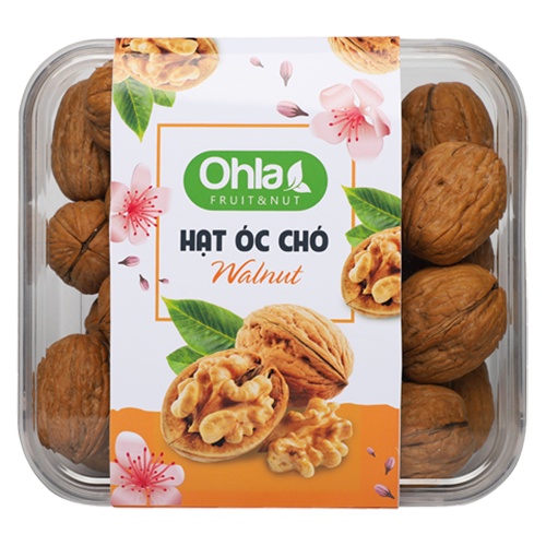 Hạt óc chó nguyên vỏ Ohla 400g