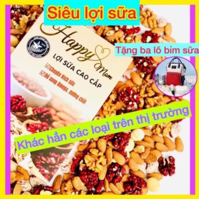 Ngũ cốc lợi sữa Happy Mom đặc biệt kích sữa hộp 900gr