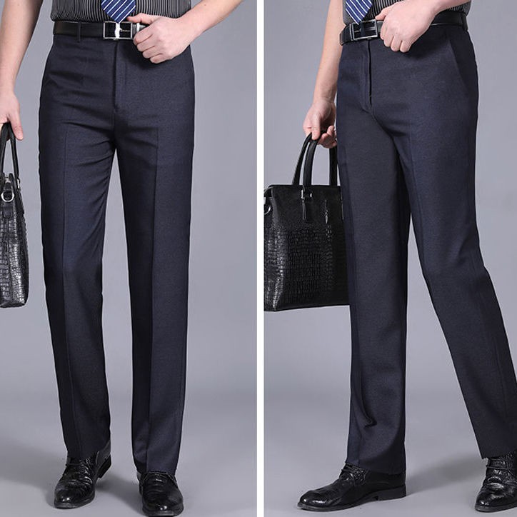 PIERRE CARDIN Quần Tây Vải Lụa Mỏng Ống Suông Rộng Thời Trang Mùa Hè Cho Nam Trung Niên | BigBuy360 - bigbuy360.vn