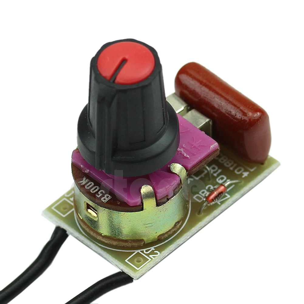 Mô Đun Điều Chỉnh Tốc Độ 100W Kèm Công Tắc