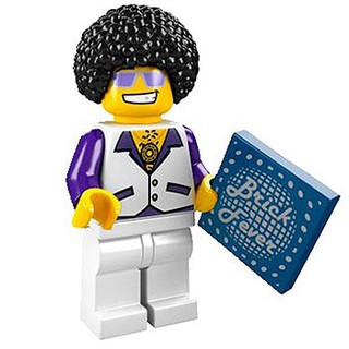 Lego Minifigures - DJ (Series 2)  - Used