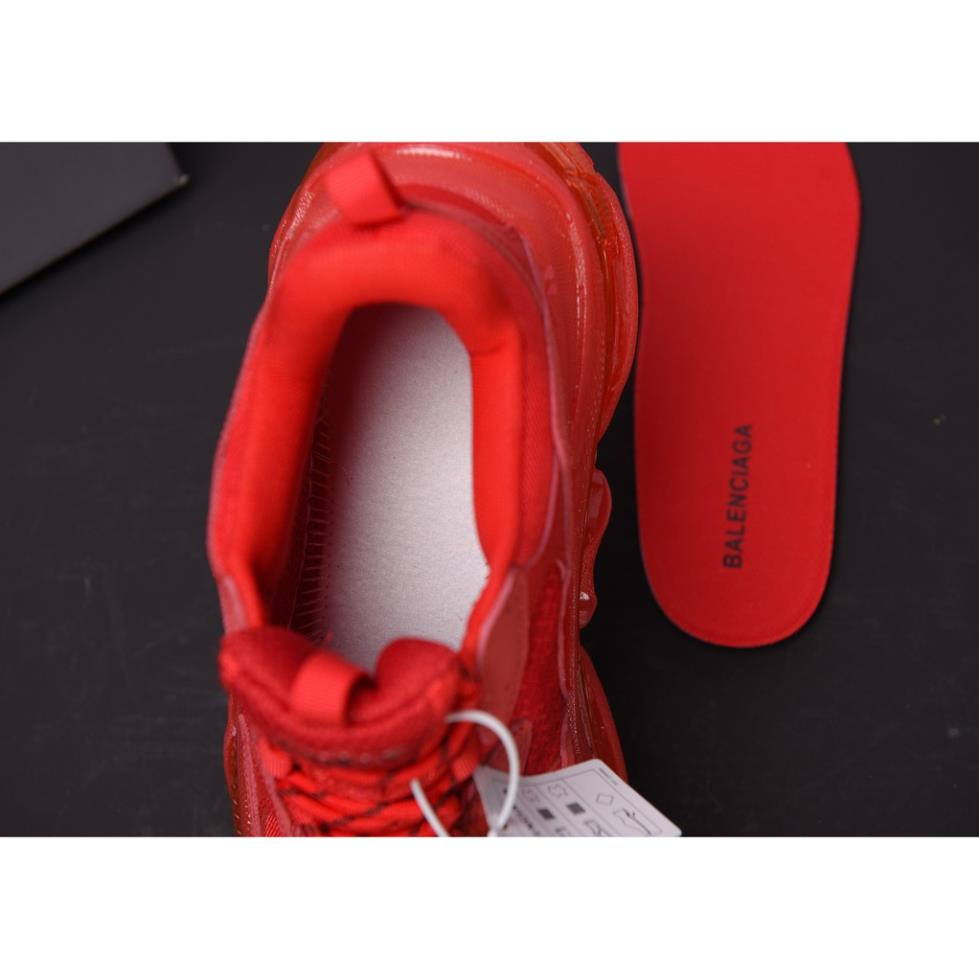 GIày Nam Sneaker Ba len Ciaga đế khí đỏ mận