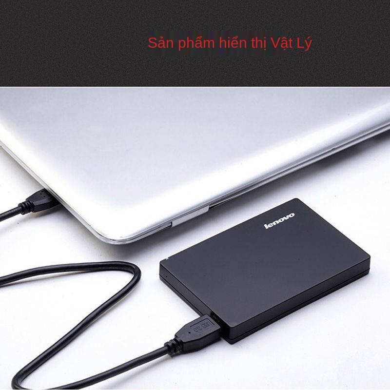 Lenovo Đĩa cứng di động F308 1t / 2t / 4TUSB3.0 Tấm ngoại thất bên ngoài tốc độ cao 2,5 inch | BigBuy360 - bigbuy360.vn