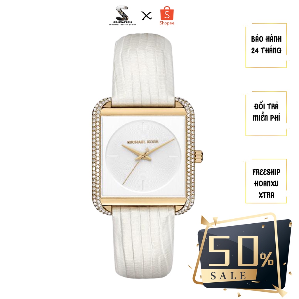 Đồng hồ nữ mặt vuông MICHAEL KORS MK2623 fullbox hãng