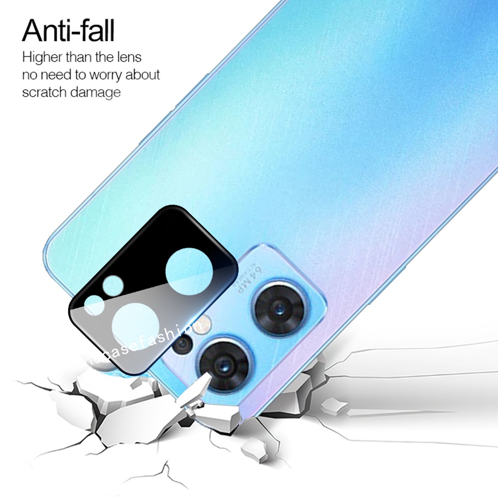 Set 2 Kính Cường Lực Bảo Vệ Camera 3D Cho OPPO A57 A77 A76 A96 A97