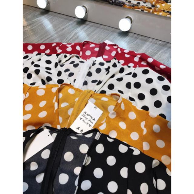 COMBO VÁY CHẤM BI ( 7sp )