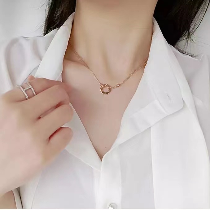 Dây Chuyền Titan Cao Cấp Phong Cách Âu Mỹ Cổ Điển Thời Trang Cao Cấp