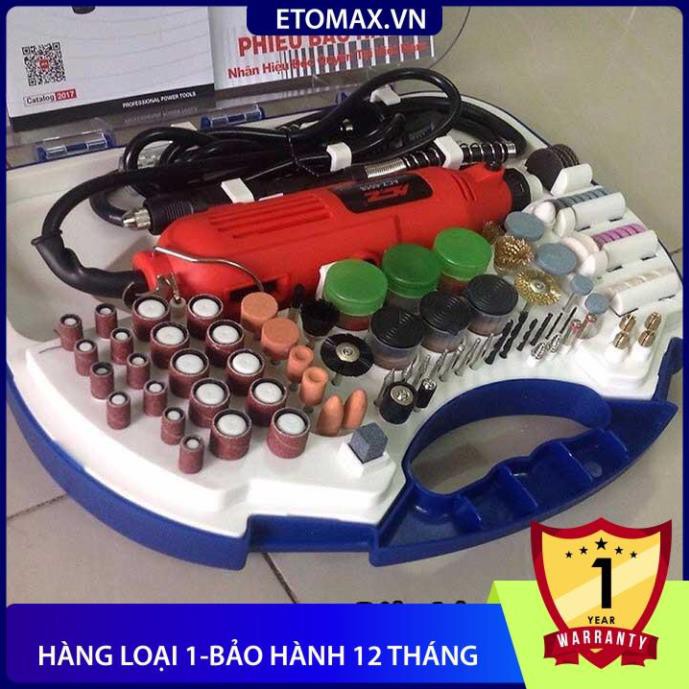 [Hàng loại 1-Bảo hành 12 tháng] Bộ máy khoan mài mini đa năng v4 ( ETOMAX )