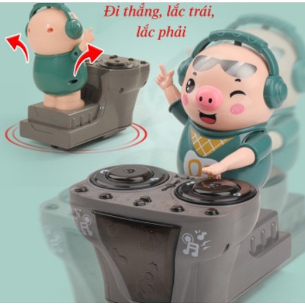 Đồ chơi DJ heo phát nhạc cho bé