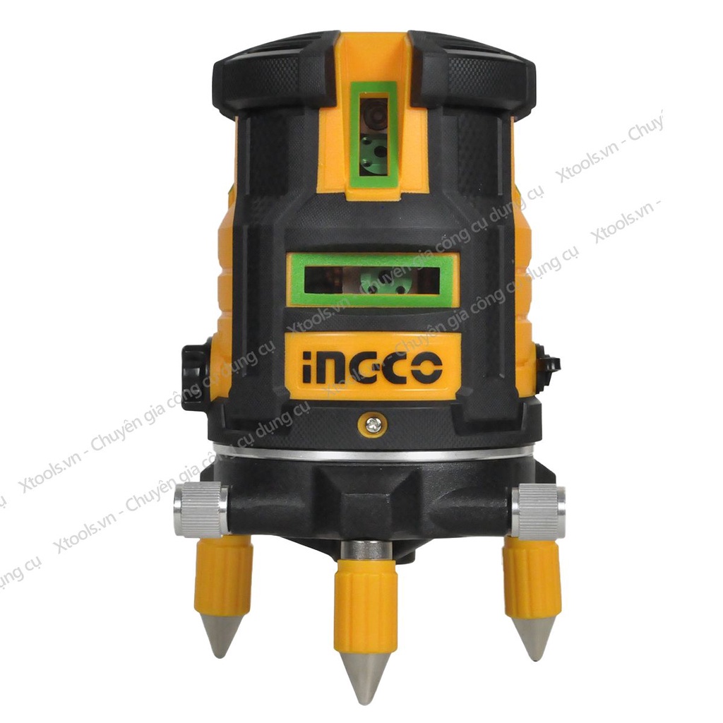 Máy cân bằng bắn cốt tia lazer INGCO HLL305205 máy laser cân mực 5 tia xanh, đo mức cân bằng, phạm vị làm việc 0-30m