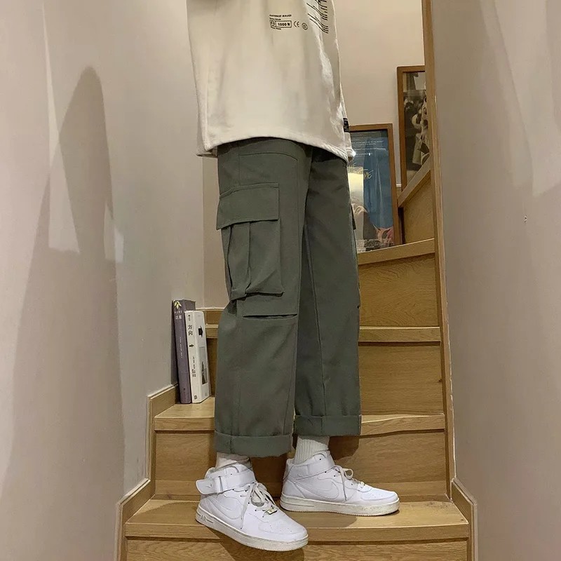 Quần Dài Thể Thao Phong Cách Đường Phố Kiểu Nhật Bản Sành Điệu Cho Nam S-3Xl | BigBuy360 - bigbuy360.vn