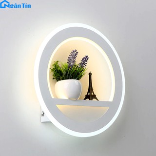 Đèn led treo tường gắn tường trang trí trong nhà cầu thang Led 2 màu 220V 24W GT307 Ngân Tín
