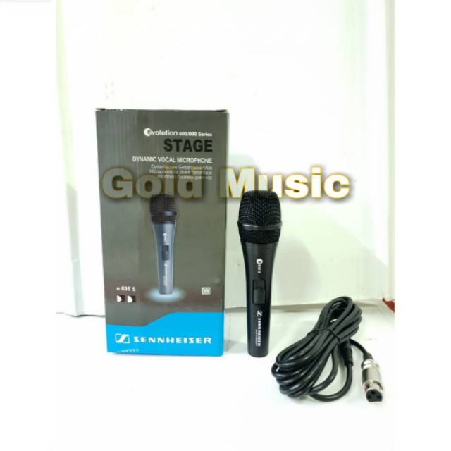 Mic Sennheiser E 835s Cable (dynamic Microphone)