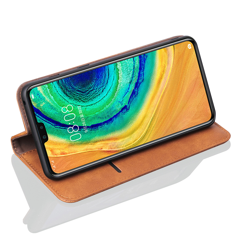 Bao da điện thoại nắp gập từ tính/ ngăn đựng thẻ cho Huawei P Smart 2020 Y8P Honor 30 9X Pro Lite Y9 2019 Y8S Nova 5T