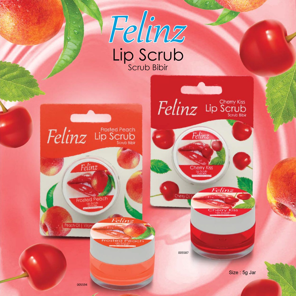 (hàng Mới Về) Tuýp Kem Tẩy Tế Bào Chết Môi Trọng Lượng 5g Thương Hiệu Felinz | BigBuy360 - bigbuy360.vn