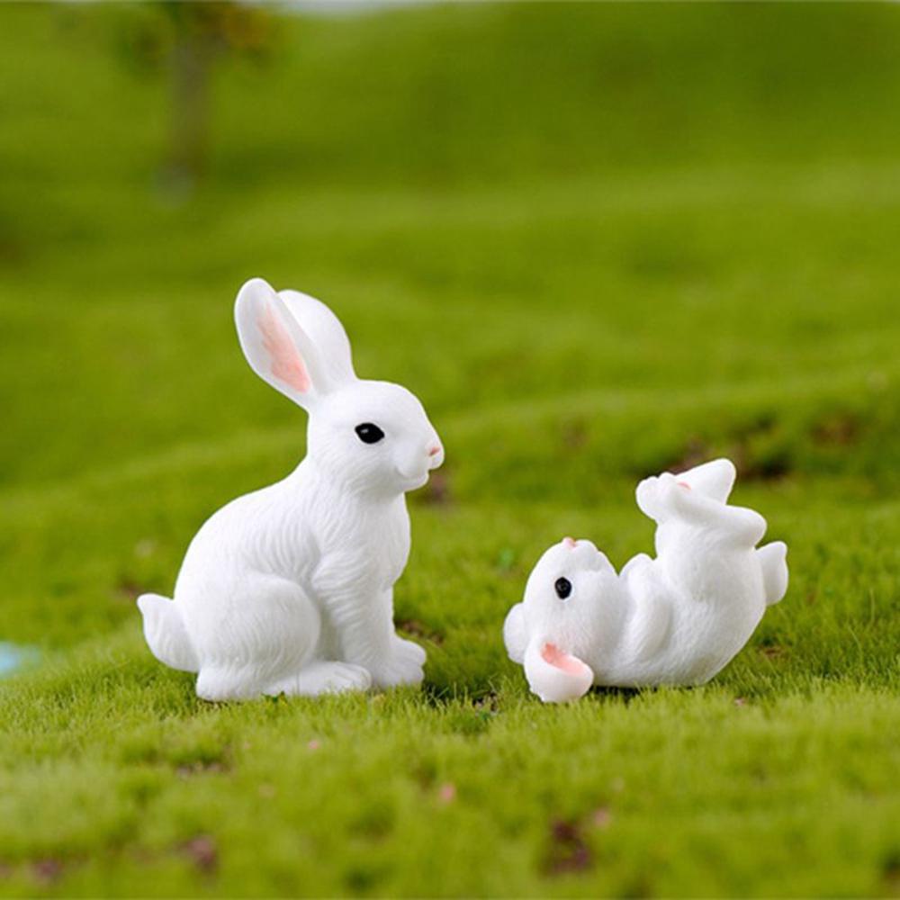 Mô Hình Thỏ Bunny Trang Trí Sân Vườn
