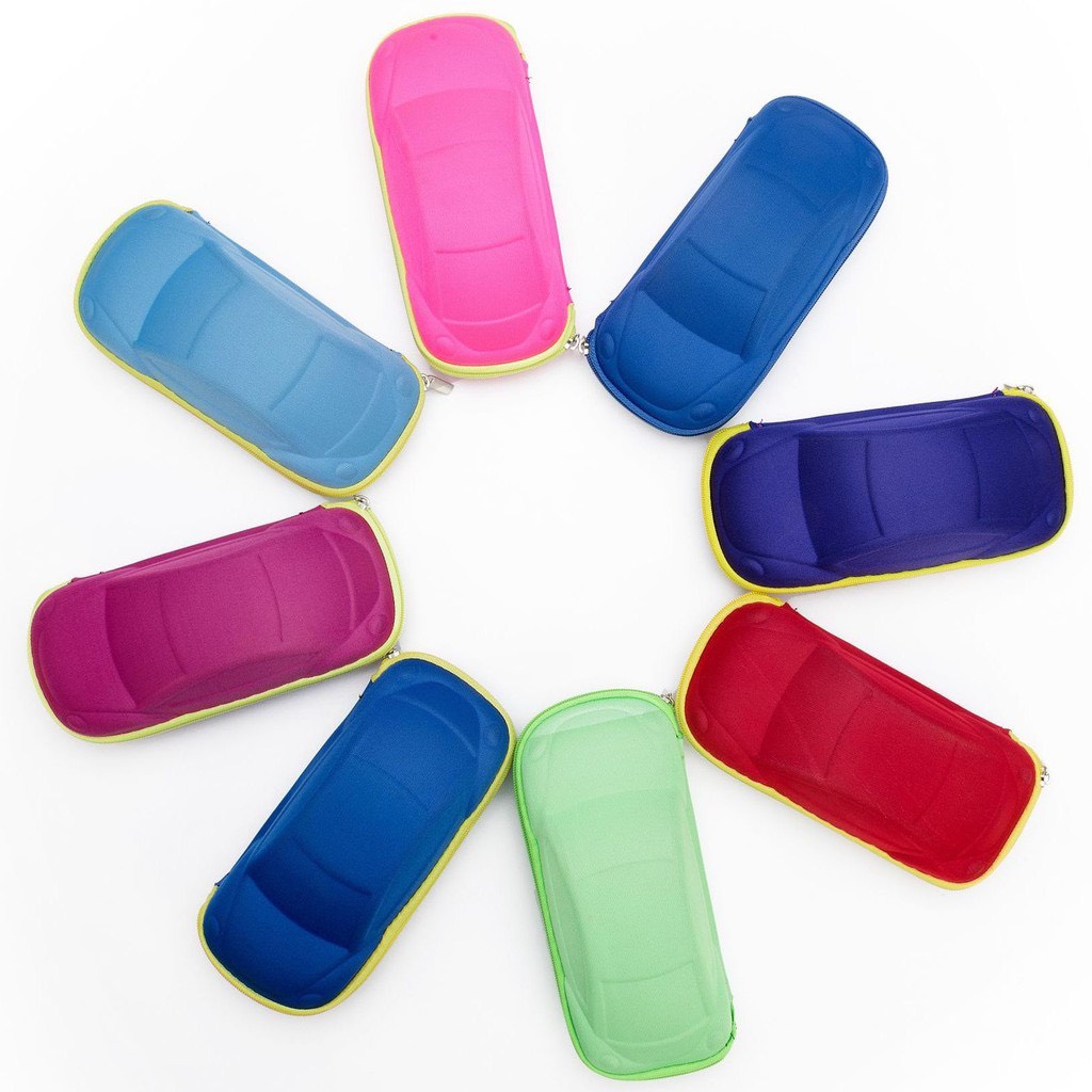 XẢ KHO- Hộp Đựng Kính Hình Ô Tô Dễ Thương Cho Bé ( màu ngẫu nhiên)