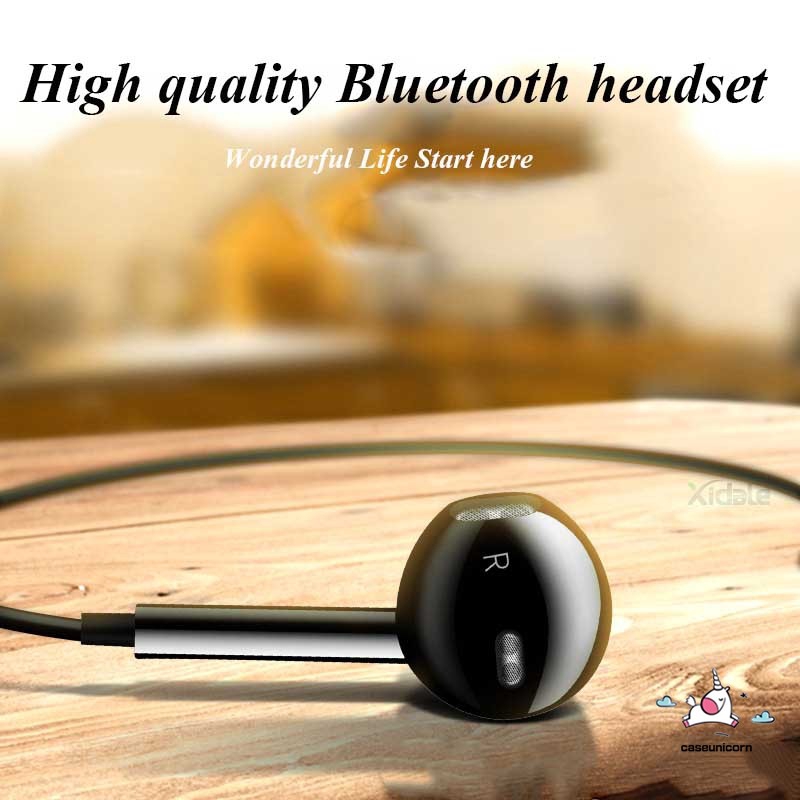 Tai nghe Bluetooth có dây S6 thiết kế đơn giản, sang trọng