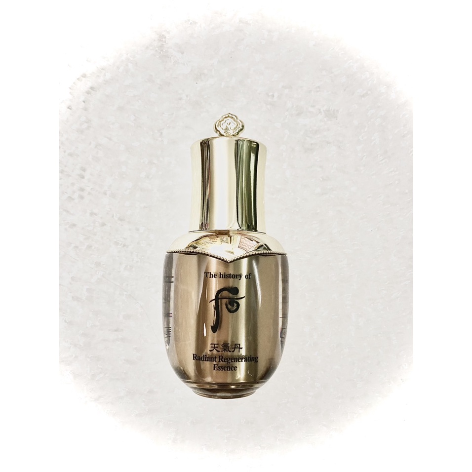 Tinh chất tái sinh da cao cấp Whoo Radiant Regenerating Essence 8ml làm tăng độ đàn hồi giúp da mềm mại