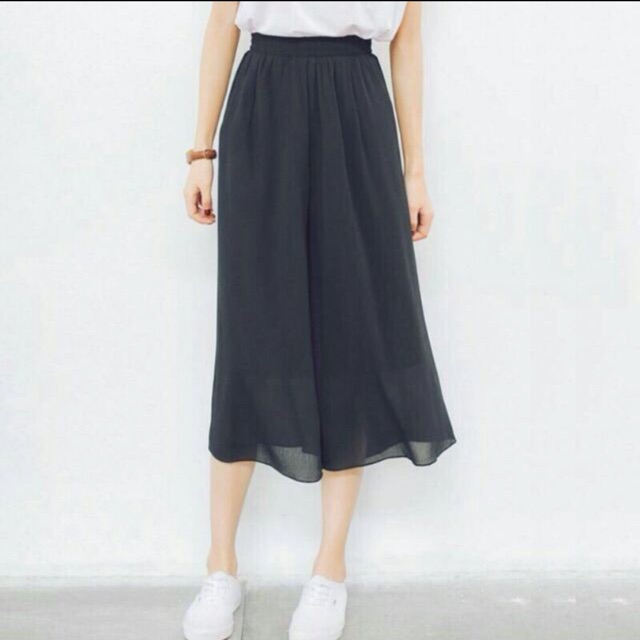 QUẦN CULOTTES VẢI VOAN MỎNG