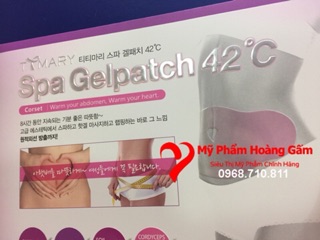 {Chính Hãng} Miếng dán tan mỡ Spa gel patch 42 độ c chính hãng