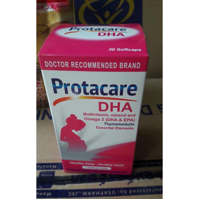 Protacare DHA cung cấp dưỡng chất cho mẹ bầu.