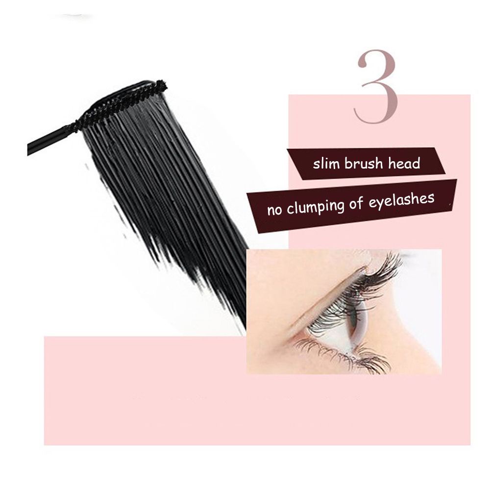 [Hàng mới về] Mascara sợi tơ 4D làm cong dày kháng nước và mô hôi lâu trôi hiệu quả