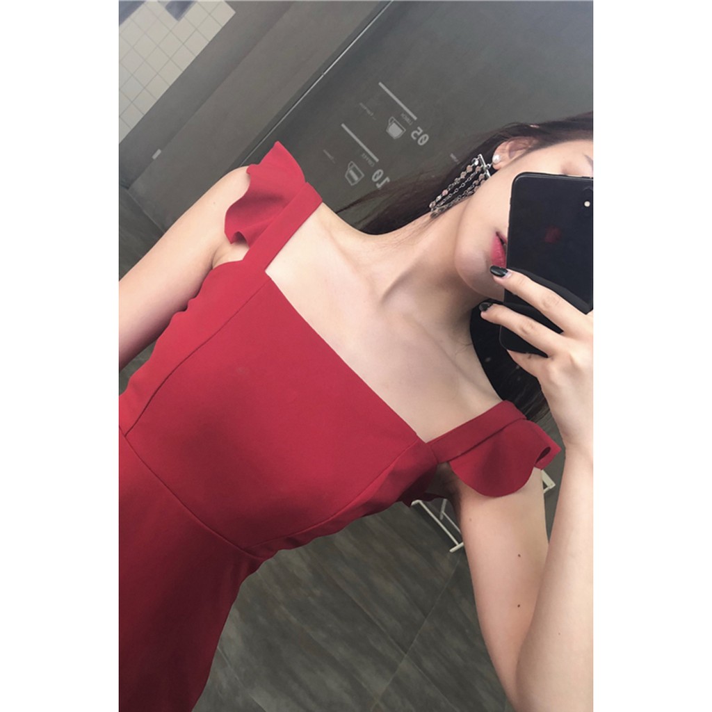 Đầm dáng xòe cực xinh ( hàng nhập sẳn có kèm hình thật )