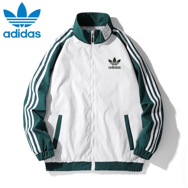 Áo khoác thể thao ADIDAS đơn giản thoải mái thời trang xuân thu cho cặp đôi !