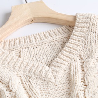 Áo Len Croptop Cổ Tim 629