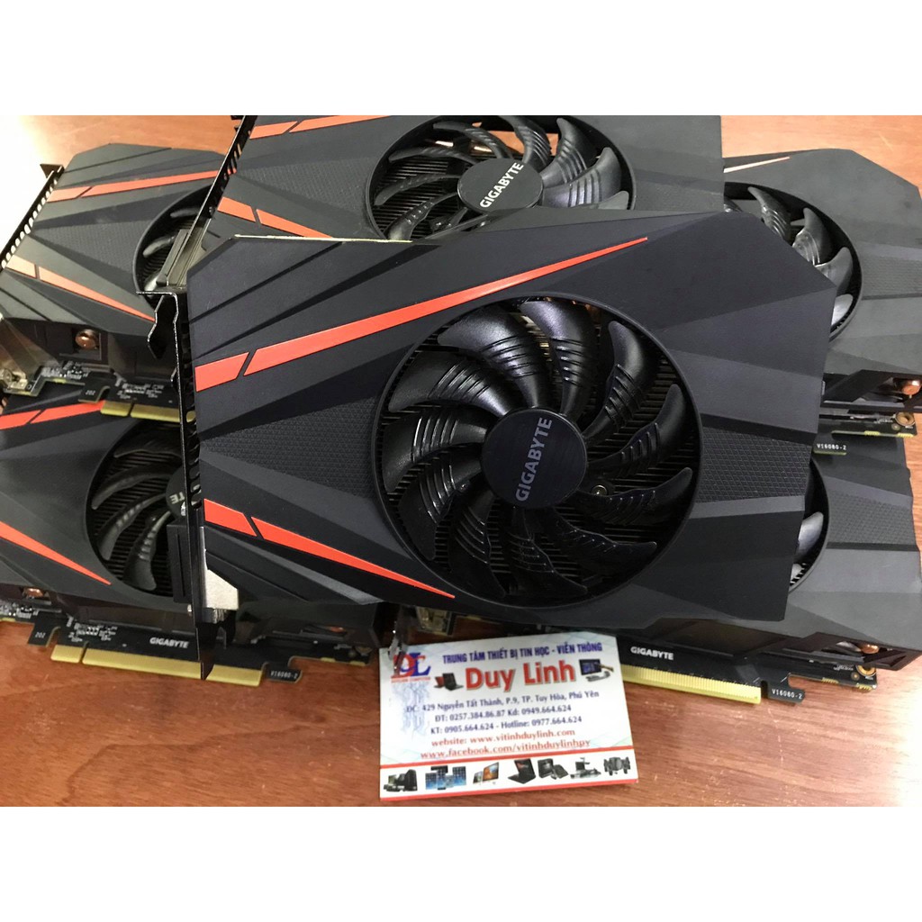 Vga Gigabyte GTX 1060 3G còn bảo hành 01 tháng